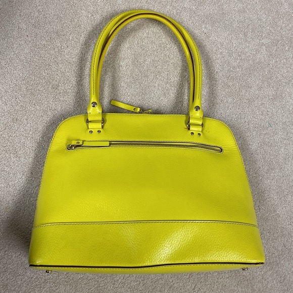 Kate spade Yellow Women's Bag with Polka Dot interior lining - Picture 2 of 8